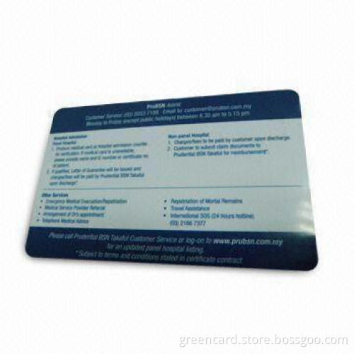 Scratch Card, Made of PVC or Paper, with Matte or Glass Surface